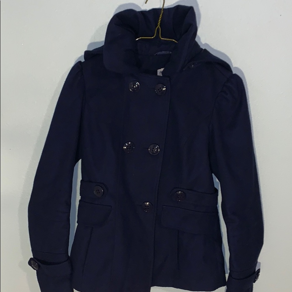 Celebrity Pink Juniors’ Hooded trench coat